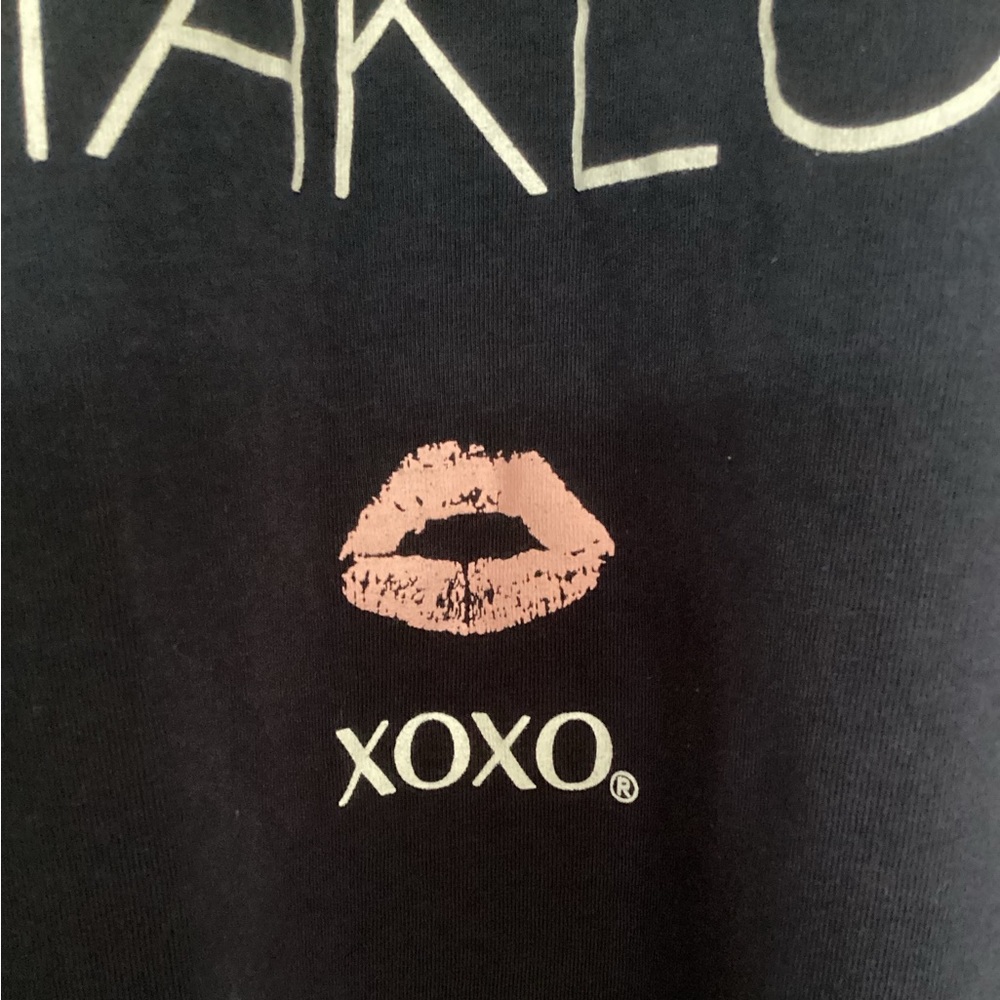 XOXO tank top Wake Up & Make Up EUC - Picture 3 of 3